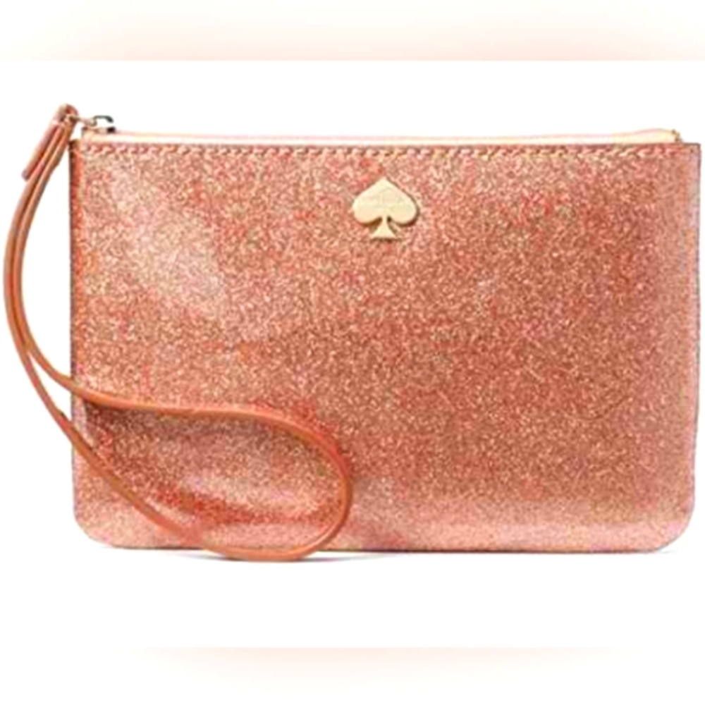 Kate Spade NY Glitter Bug Rosegold (705) Wristlet - NWT & Original Box